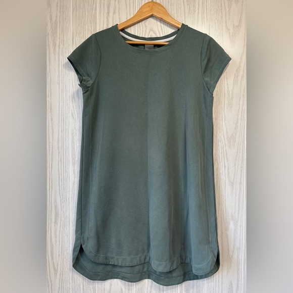 CALIA by Carrie Underwood Dresses & Skirts - Calia by Carrie Underwood Green Cap Sleeve Tunic Dress Size L